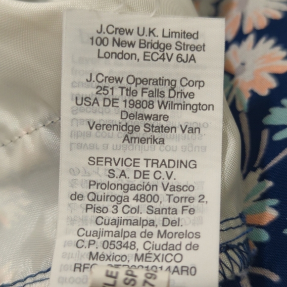 Madewell Huston Pull On Crop Pants in French Floral - Picture 7 of 12